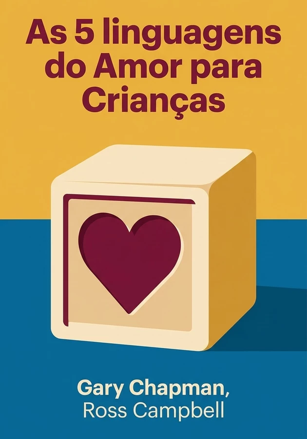 Capa do livro As 5 linguagens do Amor para Crianças, de Gary Chapman — resumo e resenha crítica no 12min