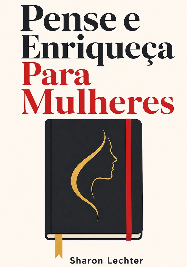 Capa do livro Pense e Enriqueça Para Mulheres, de Sharon Lechter — resumo e resenha crítica no 12min