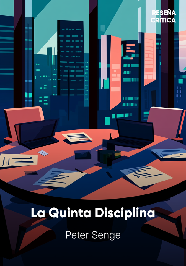Portada del libro La Quinta Disciplina, de Peter Senge — resumen crítico y reseña en 12min