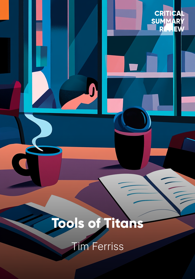 Book cover of Tools of Titans by Tim Ferriss — critical summary review on 12min