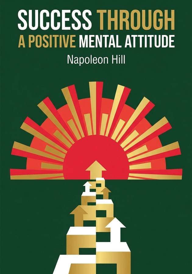 Book cover of Success Through A Positive Mental Attitude by Napoleon Hill — critical summary review on 12min