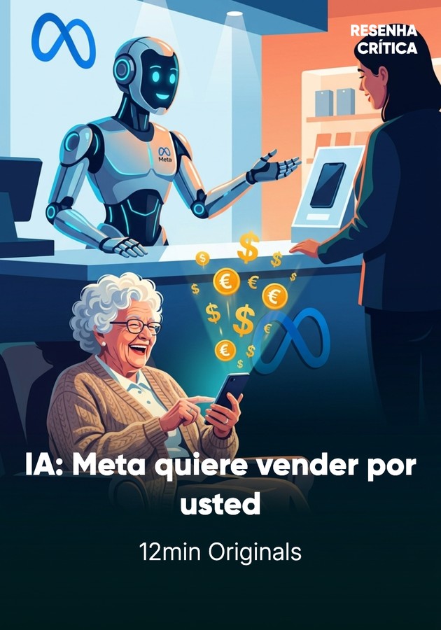 Portada del libro IA: Meta quiere vender por usted, de 12min Originals — resumen crítico y reseña en 12min