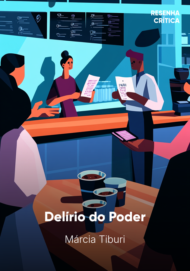 Capa do livro Delírio do Poder, de Márcia Tiburi — resumo e resenha crítica no 12min