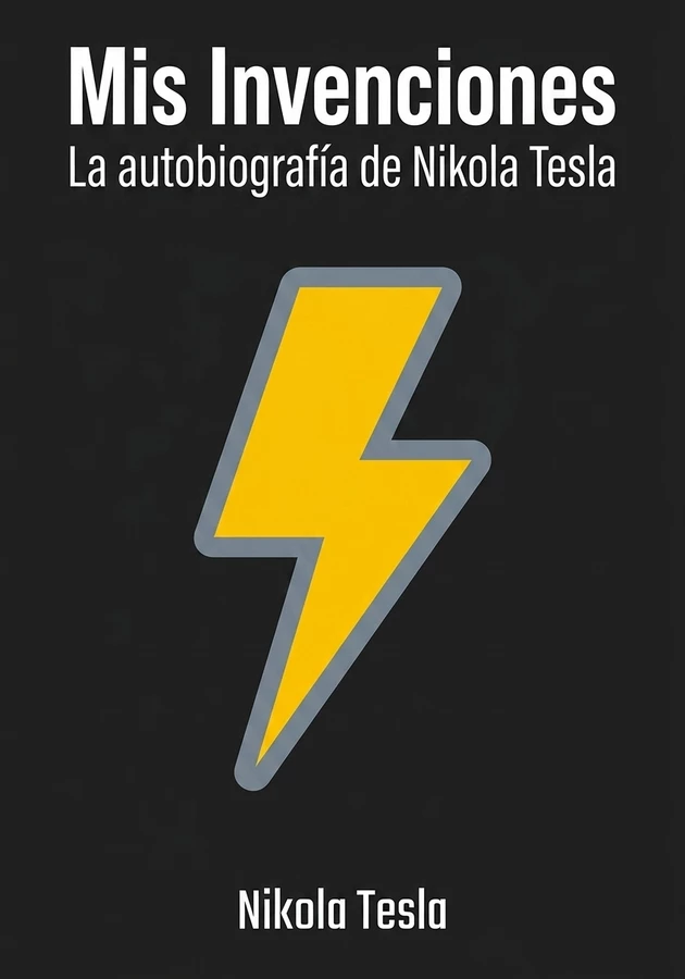 Portada del libro Mis Invenciones, de Nikola Tesla — resumen crítico y reseña en 12min