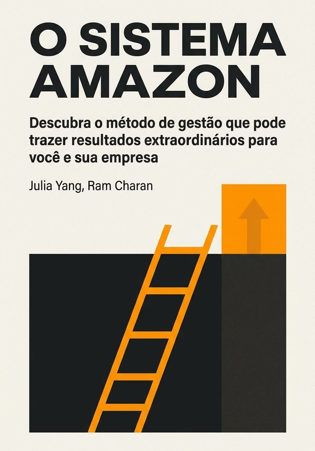 Capa do livro O sistema Amazon, de Ram Charan — resumo e resenha crítica no 12min