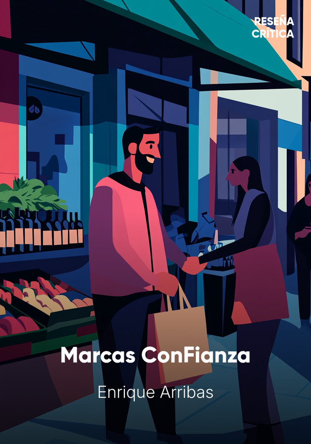 Portada del libro Marcas ConFianza, de Enrique Arribas — resumen crítico y reseña en 12min