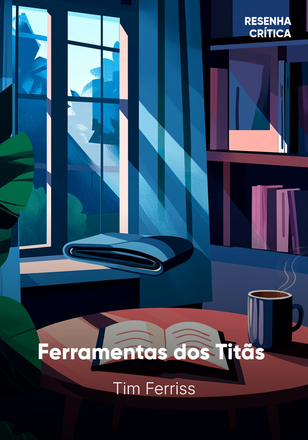Capa do livro Ferramentas dos Titãs , de Tim Ferriss — resumo e resenha crítica no 12min