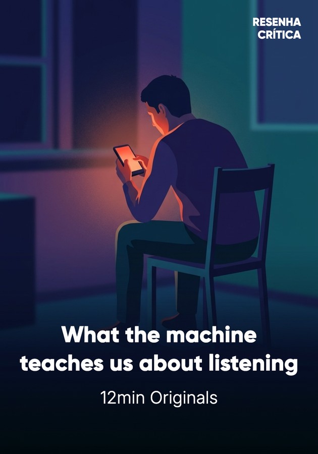 Book cover of What the machine teaches us about listening by 12min Originals — critical summary review on 12min