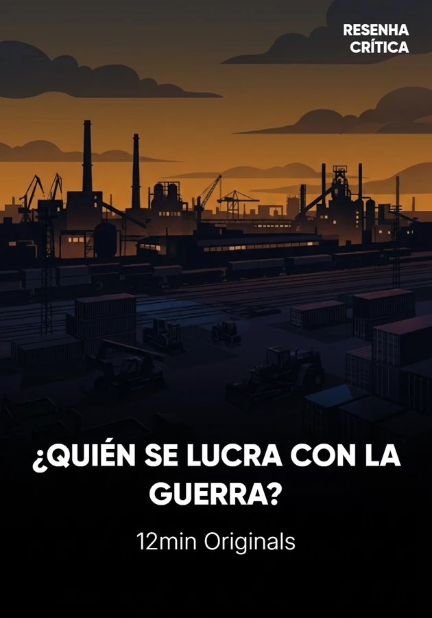 Portada del libro ¿QUIÉN SE LUCRA CON LA GUERRA?, de 12min Originals — resumen crítico y reseña en 12min