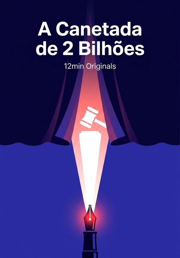 Capa do livro A Canetada de 2 Bilhões, de 12min Originals — resumo e resenha crítica no 12min