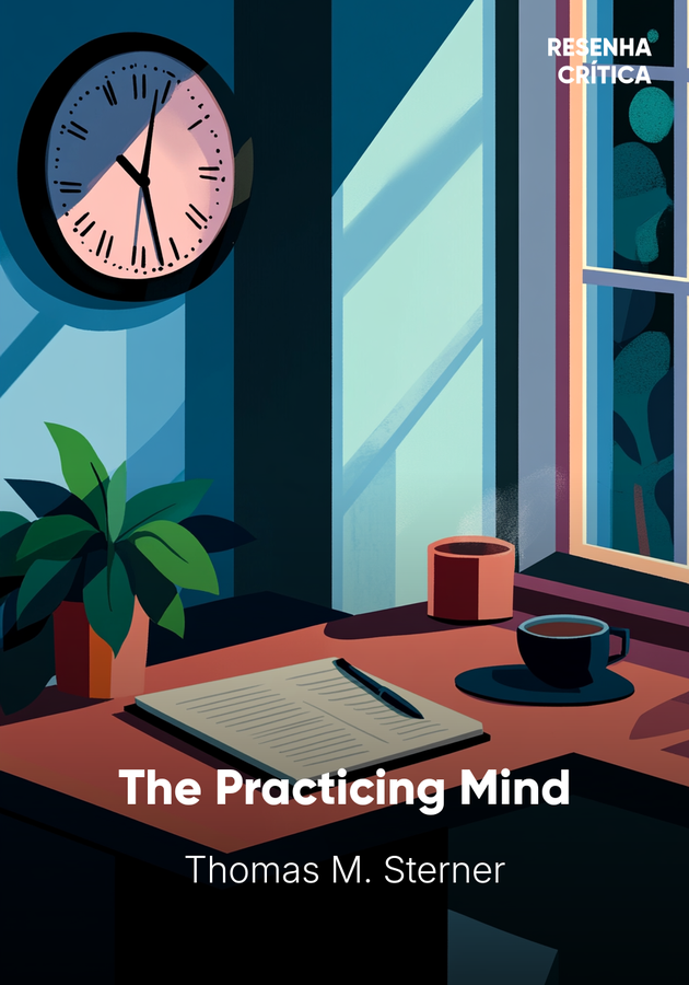 Capa do livro The Practicing Mind, de Thomas M. Sterner — resumo e resenha crítica no 12min