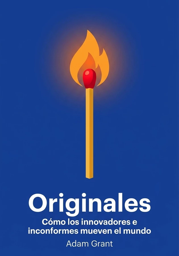 Portada del libro Originales, de Adam Grant — resumen crítico y reseña en 12min