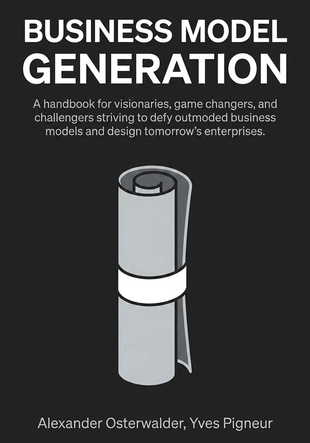 Book cover of Business Model Generation by Yves Pigneur — critical summary review on 12min