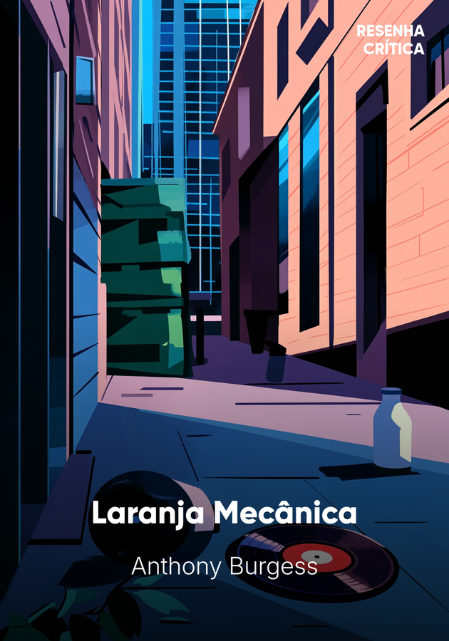 Capa do livro Laranja Mecânica, de Anthony Burgess — resumo e resenha crítica no 12min