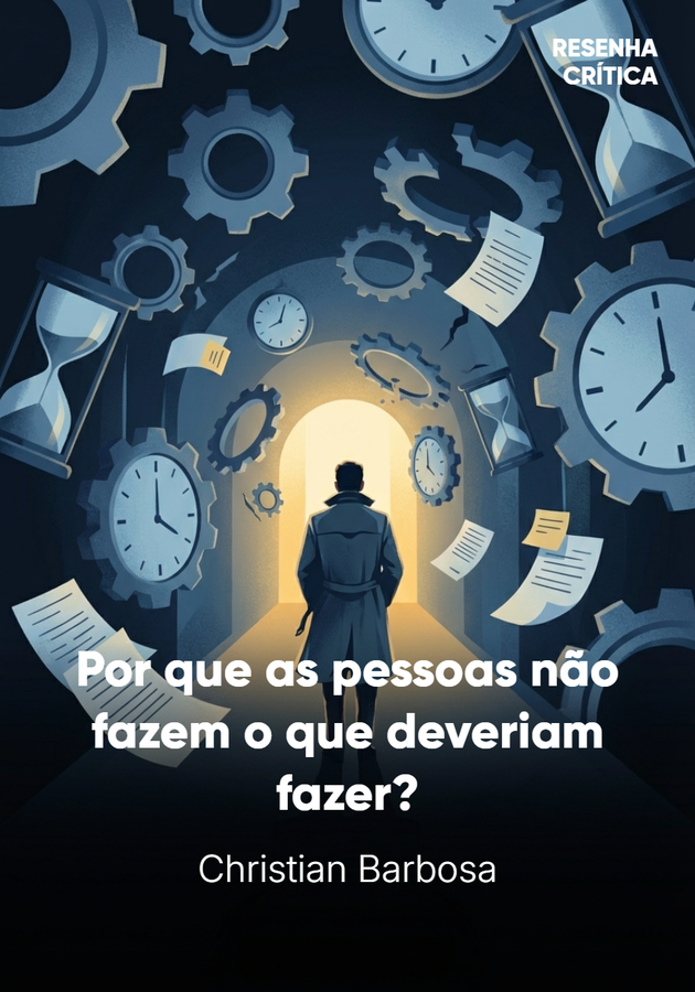 Capa do livro Por que as pessoas não fazem o que deveriam fazer?, de Christian Barbosa — resumo e resenha crítica no 12min