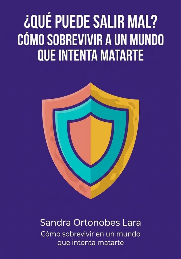Portada del libro ¿Qué puede salir mal? Cómo sobrevivir a un mundo que intenta matarte, de Sandra Ortonobes Lara — resumen crítico y reseña en 12min