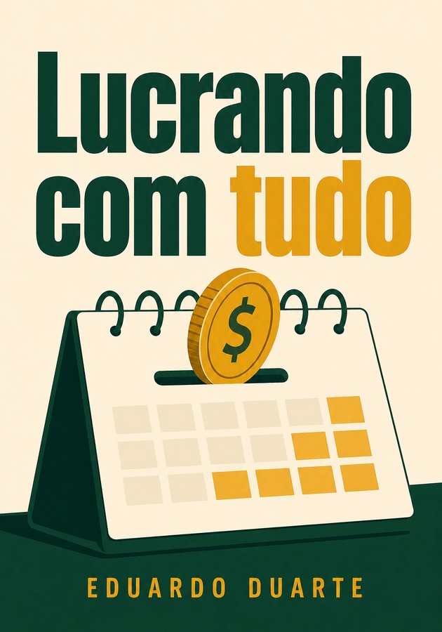 Capa do livro Lucrando com tudo, de Eduardo Duarte — resumo e resenha crítica no 12min