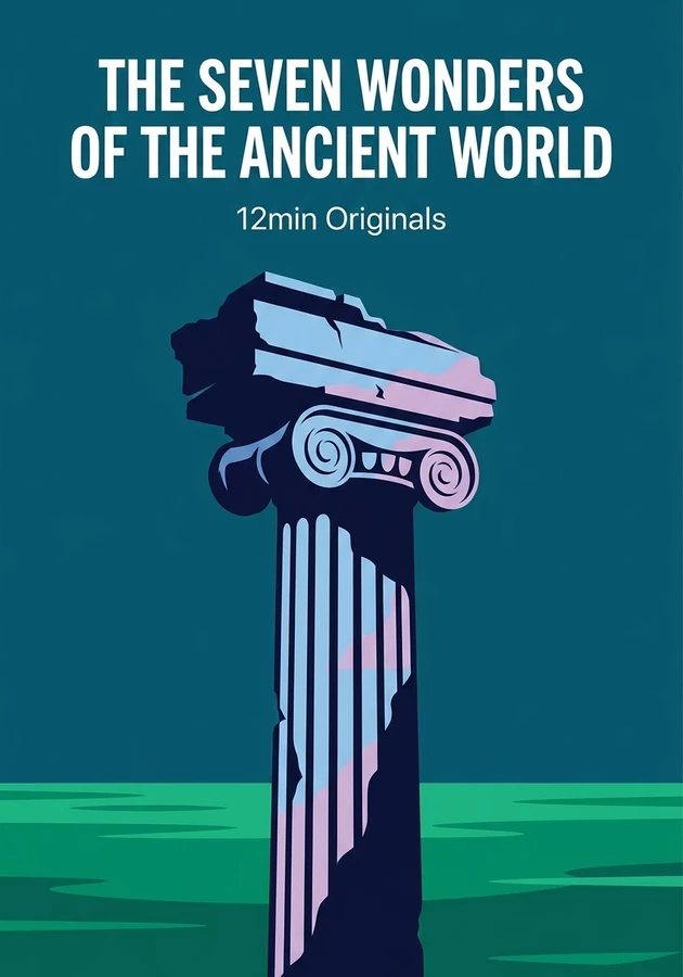 Book cover of The Seven Wonders of the Ancient World by 12min Originals — critical summary review on 12min