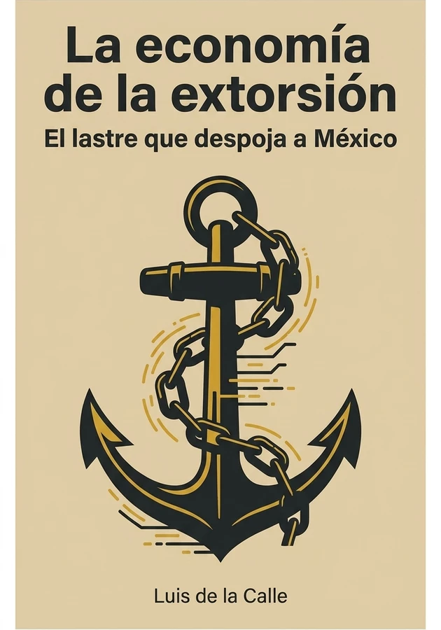 Portada del libro La economía de la extorsión, de Luis de la Calle — resumen crítico y reseña en 12min