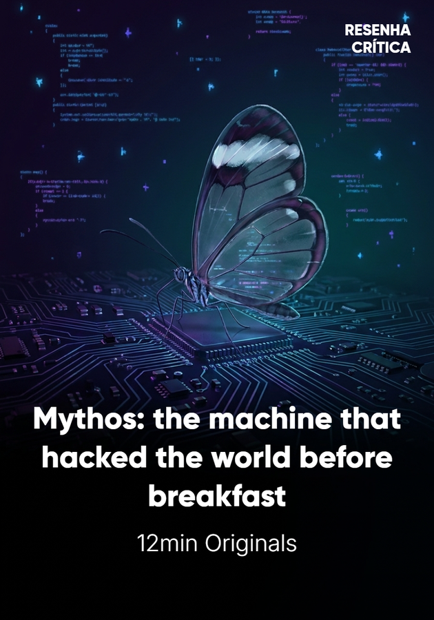 Book cover of Mythos: the machine that hacked the world before breakfast by 12min Originals — critical summary review on 12min