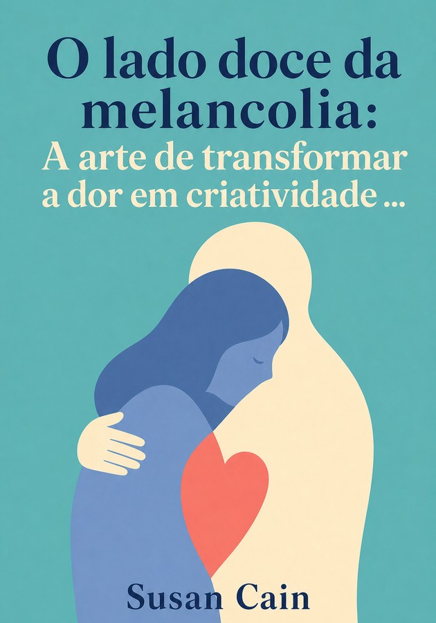 Capa do livro O lado doce da melancolia: A arte de transformar a dor em criatividade ..., de Susan Cain — resumo e resenha crítica no 12min