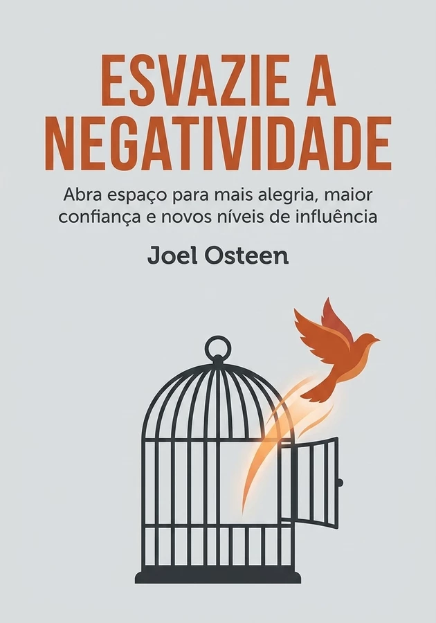 Capa do livro Esvazie a negatividade, de Joel Osteen — resumo e resenha crítica no 12min