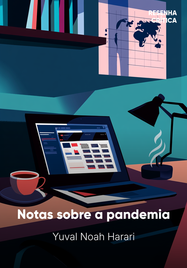 Capa do livro Notas sobre a pandemia, de Yuval Noah Harari — resumo e resenha crítica no 12min