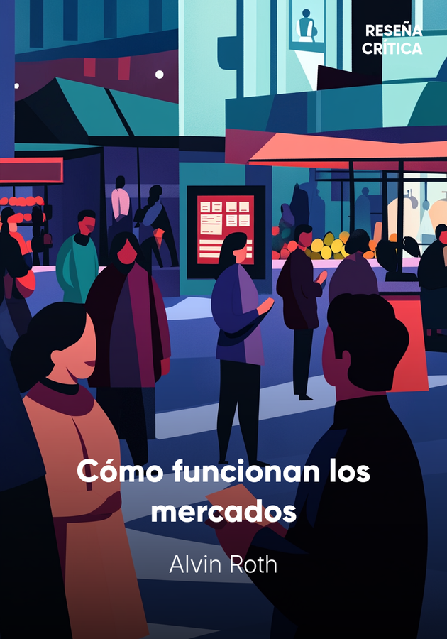 Portada del libro Cómo funcionan los mercados, de Alvin Roth — resumen crítico y reseña en 12min