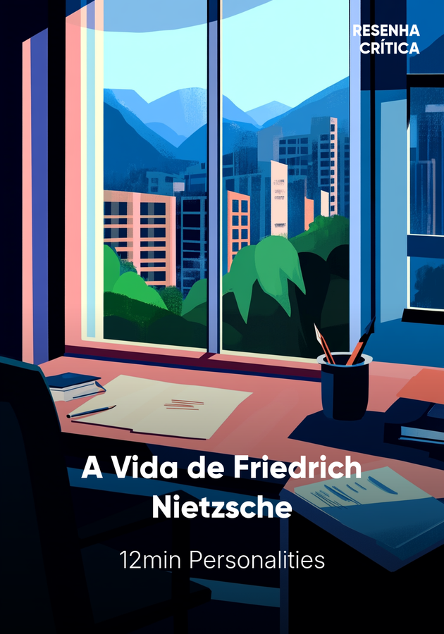 Capa do livro A Vida de Friedrich Nietzsche, de 12min Personalities — resumo e resenha crítica no 12min