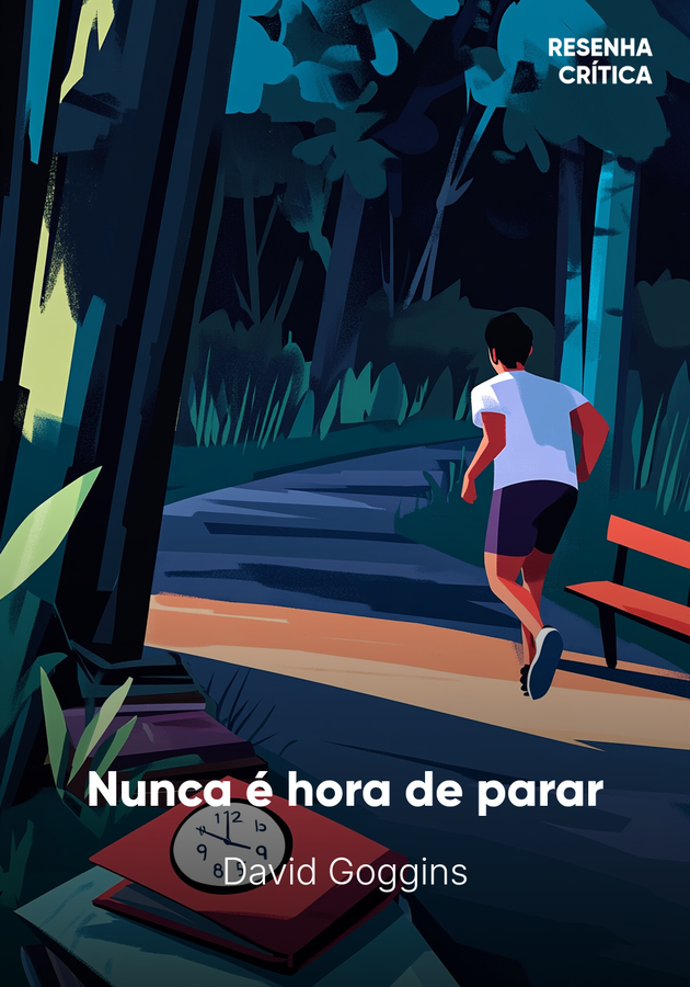 Capa do livro Nunca é hora de parar, de David Goggins — resumo e resenha crítica no 12min