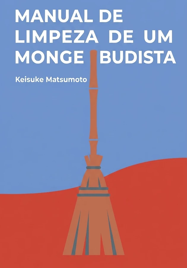 Capa do livro Manual de Limpeza de um Monge Budista, de Keisuke Matsumoto — resumo e resenha crítica no 12min