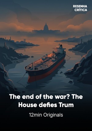 Book cover of The end of the war? The House defies Trump by 12min Originals — critical summary review on 12min