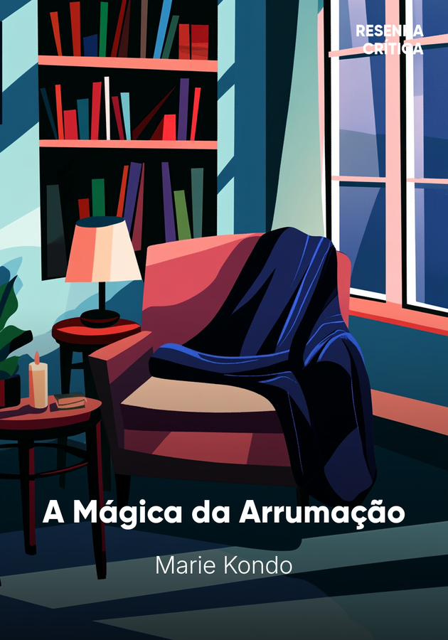 Capa do livro A Mágica da Arrumação, de Marie Kondo — resumo e resenha crítica no 12min
