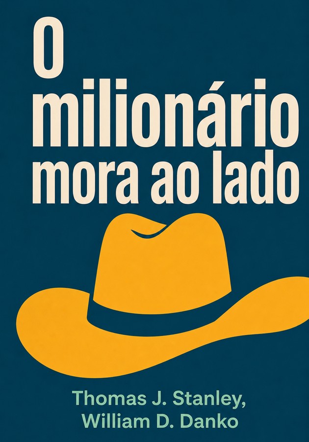 Capa do livro O milionário mora ao lado, de William D. Danko — resumo e resenha crítica no 12min