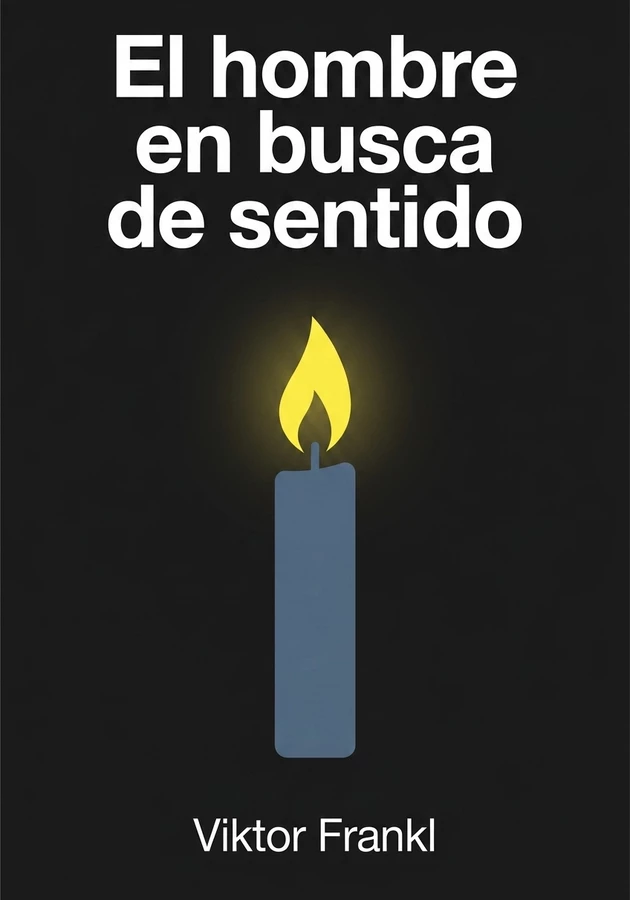 Portada del libro El hombre en busca de sentido, de Viktor Frankl — resumen crítico y reseña en 12min