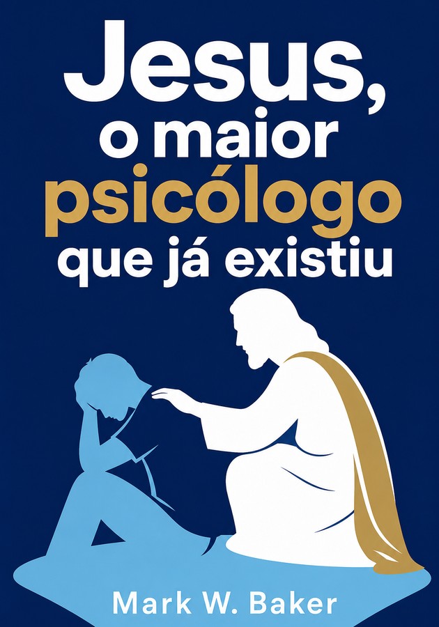 Capa do livro Jesus, o maior psicólogo que já existiu, de Mark W. Baker — resumo e resenha crítica no 12min