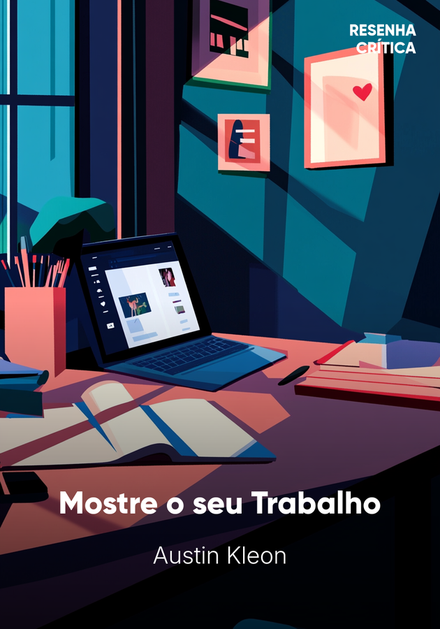 Capa do livro Mostre o seu Trabalho, de Austin Kleon — resumo e resenha crítica no 12min