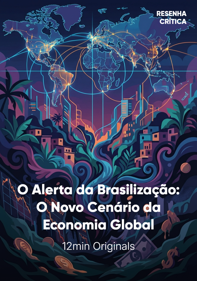 Capa do livro O Alerta da Brasilização: O Novo Cenário da Economia Global, de 12min Originals — resumo e resenha crítica no 12min