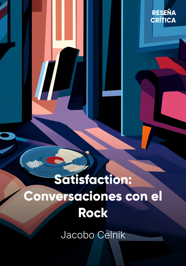 Portada del libro Satisfaction: Conversaciones con el Rock, de Jacobo Celnik — resumen crítico y reseña en 12min