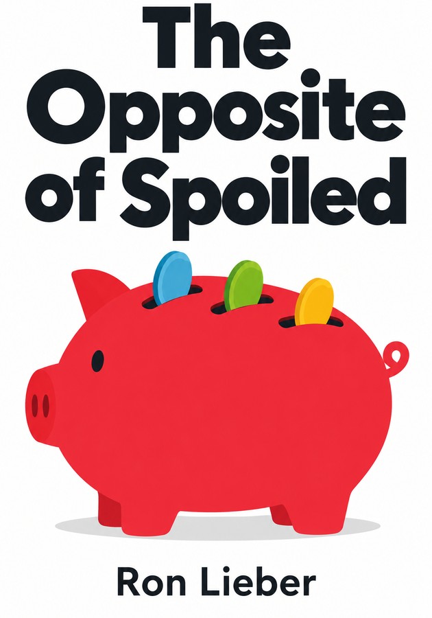 Book cover of The Opposite of Spoiled by Ron Lieber — critical summary review on 12min