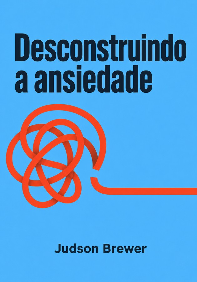 Capa do livro Desconstruindo a ansiedade, de Judson Brewer — resumo e resenha crítica no 12min