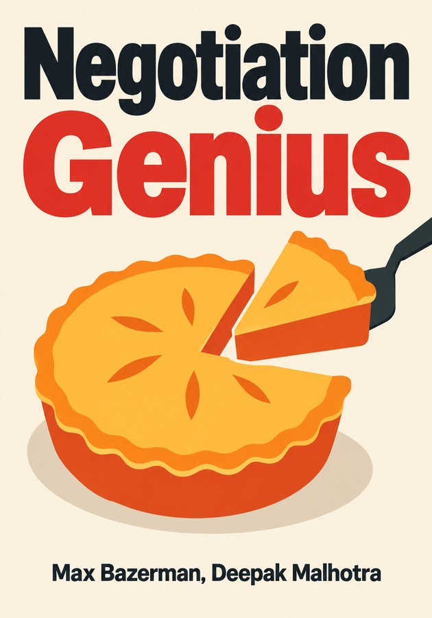 Book cover of Negotiation Genius by Max Bazerman & Deepak Malhotra — critical summary review on 12min