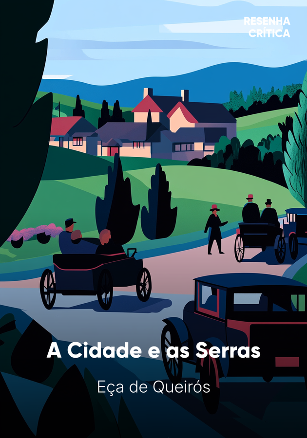 Capa do livro A Cidade e as Serras, de Eça de Queirós — resumo e resenha crítica no 12min
