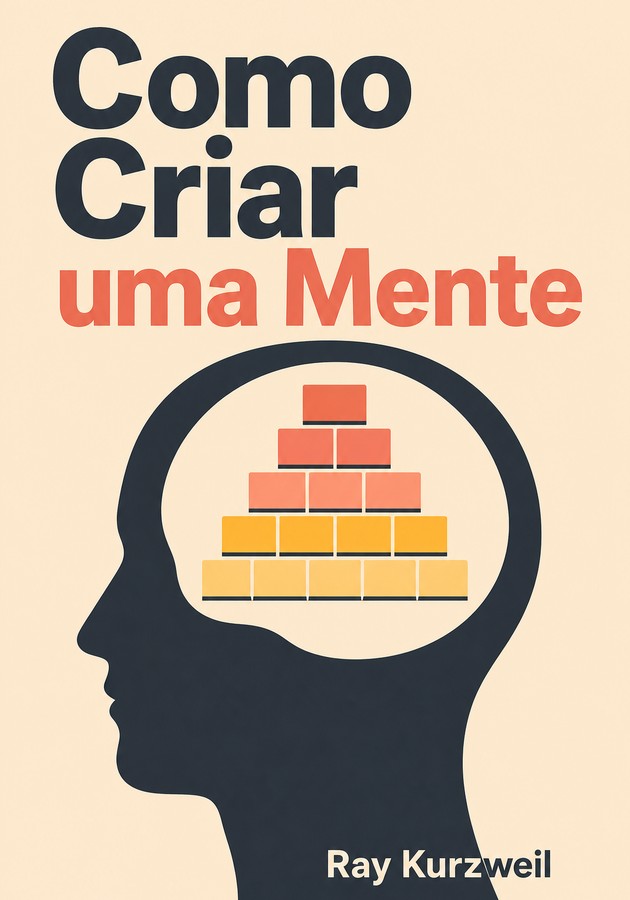 Capa do livro Como Criar uma Mente, de Ray Kurzweil — resumo e resenha crítica no 12min