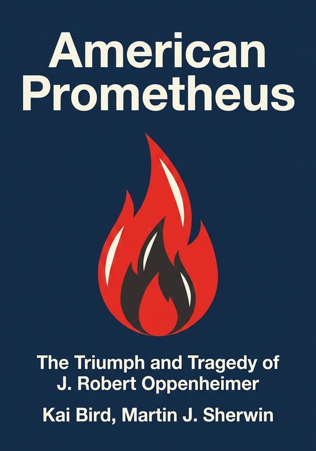 Book cover of American Prometheus by Martin J. Sherwin & Kai Bird — critical summary review on 12min