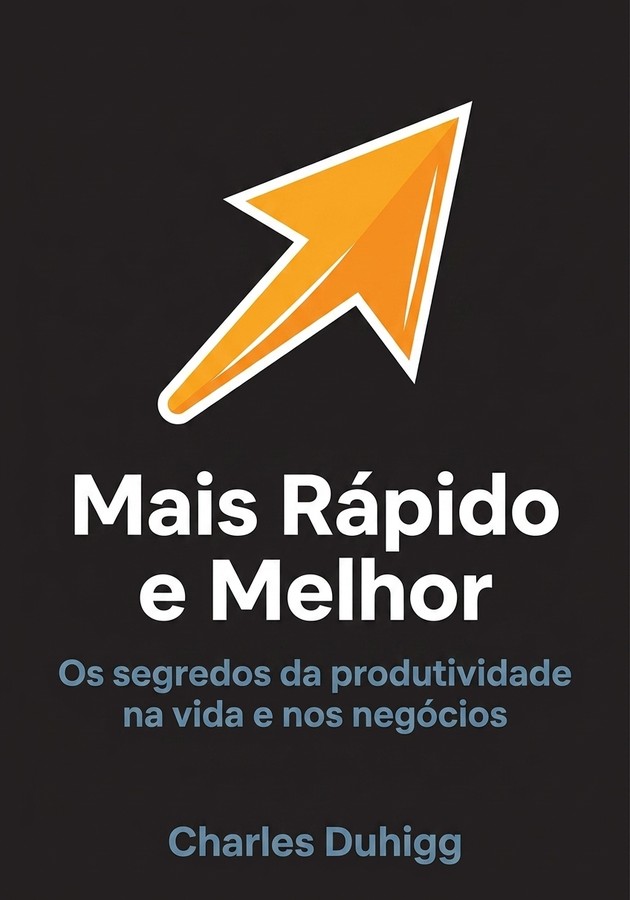 Capa do livro Mais Rápido e Melhor, de Charles Duhigg — resumo e resenha crítica no 12min