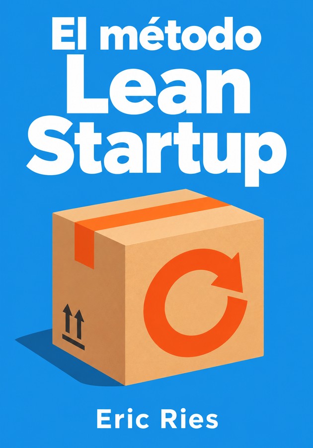 Portada del libro El método Lean Startup, de Eric Ries — resumen crítico y reseña en 12min