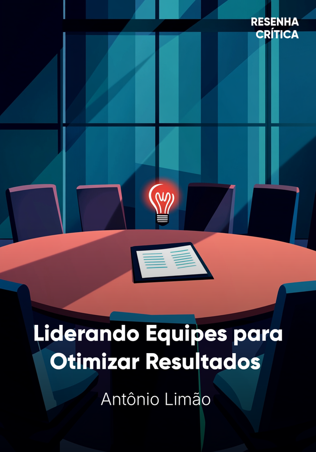 Capa do livro Liderando Equipes para Otimizar Resultados , de Antônio Limão  — resumo e resenha crítica no 12min