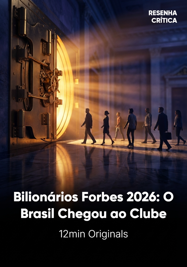 Capa do livro Bilionários Forbes 2026: O Brasil Chegou ao Clube, de 12min Originals — resumo e resenha crítica no 12min