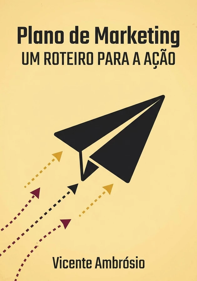 Capa do livro Plano de Marketing , de Vicente Ambrósio — resumo e resenha crítica no 12min